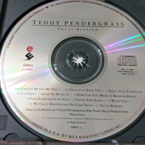 R. Kelly, Teddy Pendergrass, Compact Disc, Vintage CD, R & B, Rhythm & Blues, - Picture 4 of 8